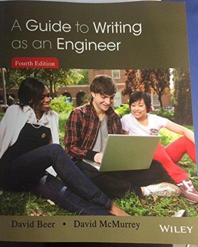 9781118300275: A Guide to Writing as an Engineer