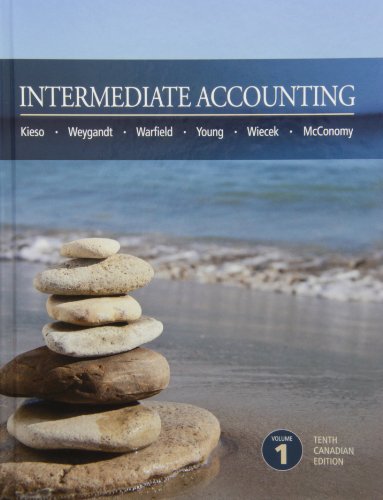 Stock image for Intermediate Accounting, Tenth Canadian Edition, Volume 1 for sale by Better World Books