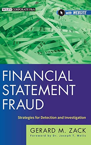 9781118301555: Financial Statement Fraud: Strategies for Detection and Investigation