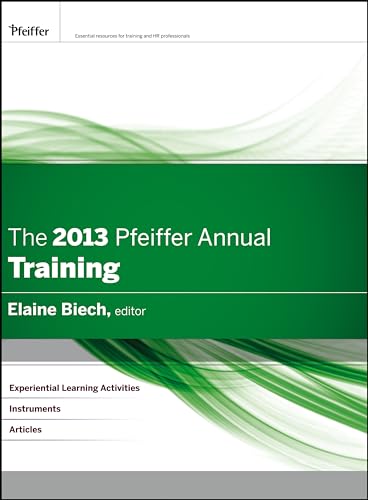 Stock image for The 2013 Pfeiffer Annual. Training for sale by Blackwell's