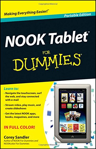 Imagen de archivo de NOOK Tablet For Dummies a la venta por Wonder Book