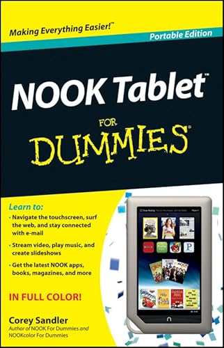 9781118306130: NOOK Tablet for Dummies: Portable Edition