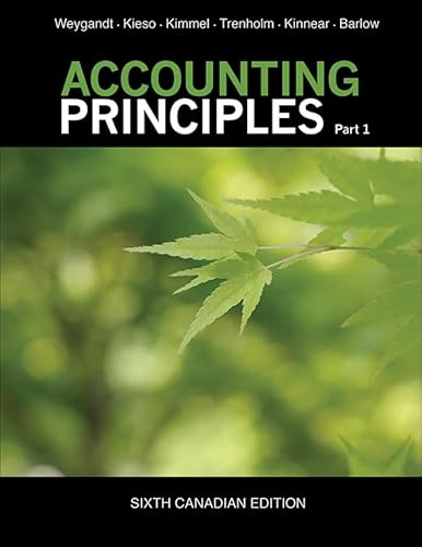 Beispielbild fr Accounting Principles, Sixth Canadian Edition, Part 1 zum Verkauf von Better World Books