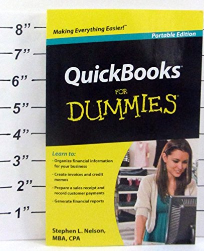 Imagen de archivo de QuickBooks for Dummies, Portable Edition a la venta por Wonder Book