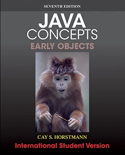 Imagen de archivo de Java Concepts, International Student Version a la venta por WorldofBooks