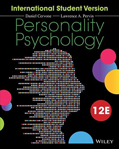 Beispielbild fr Personality Psychology zum Verkauf von HPB-Red