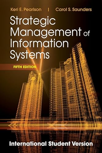 9781118322543: Strategic Management of Information Systems