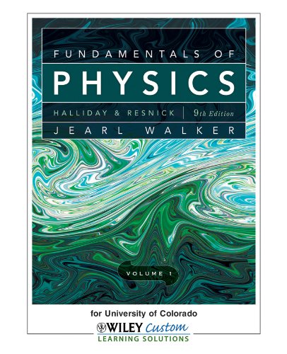 Immagine dell'editore per Fundamentals of Physics for University of Colorado (Wiley Custom Learning Solutions, Volume 1) venduto da HPB-Red
