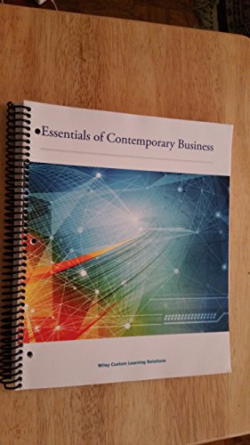 Imagen de archivo de Essentials of Contemporary Business a la venta por Books Unplugged
