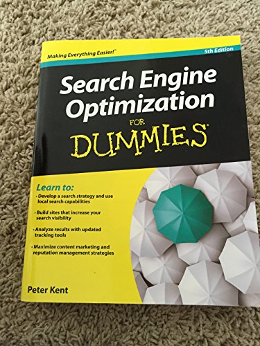 Beispielbild fr Search Engine Optimization for Dummies zum Verkauf von Better World Books