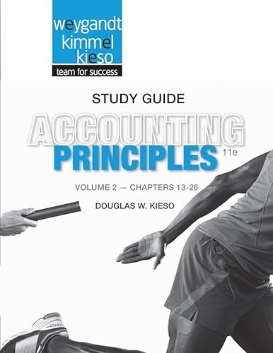 Beispielbild fr Study Guide Volume II to accompany Accounting Principles, 11th Edition zum Verkauf von BooksRun