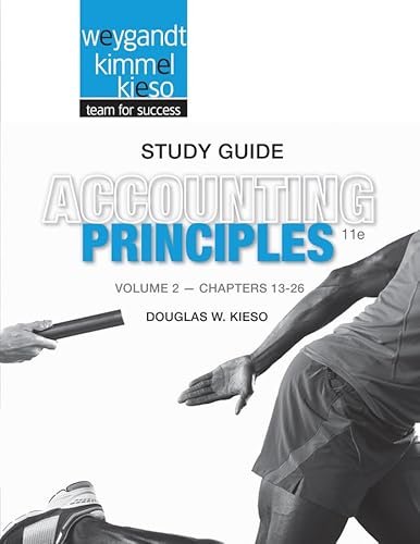 Imagen de archivo de Study Guide Volume II to accompany Accounting Principles, 11th Edition a la venta por BooksRun