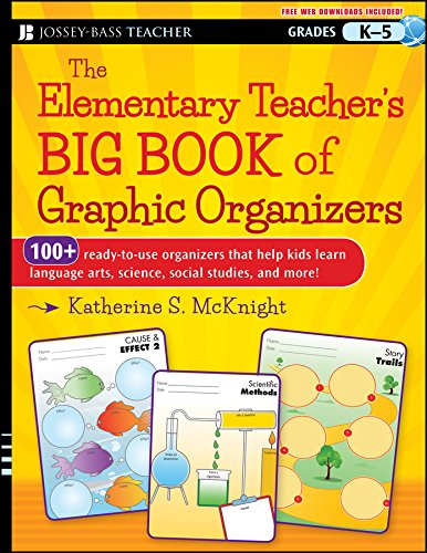 Imagen de archivo de The Elementary Teachers Big Book of Graphic Organizers, K-5: 100+ Ready-to-Use Organizers That Help Kids Learn Language Arts, Science, Social Studies, and More a la venta por Goodwill Books