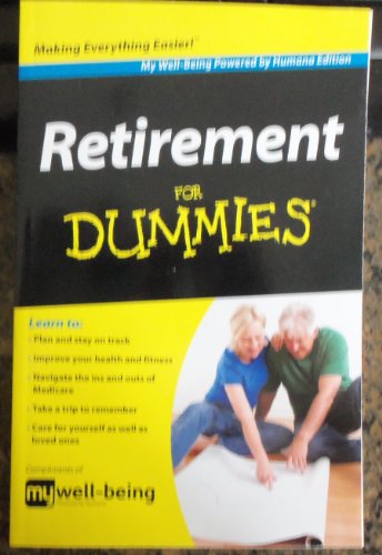 Beispielbild fr Retirement for Dummies (68 pages) zum Verkauf von Better World Books