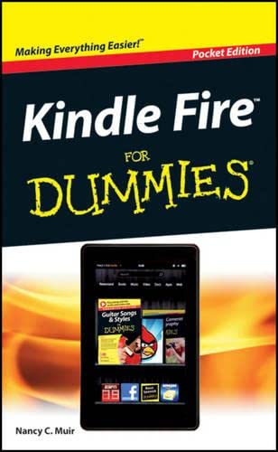 Beispielbild fr Kindle Fire For Dummies Pocket Edition zum Verkauf von Wonder Book