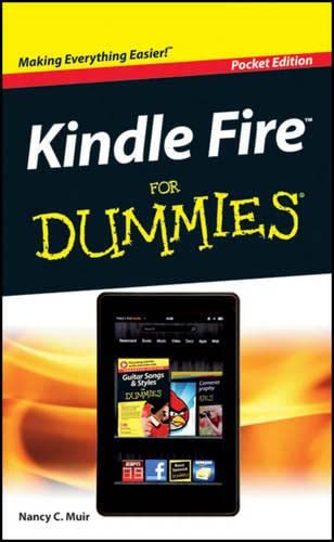 Imagen de archivo de Kindle Fire For Dummies Pocket Edition a la venta por Wonder Book