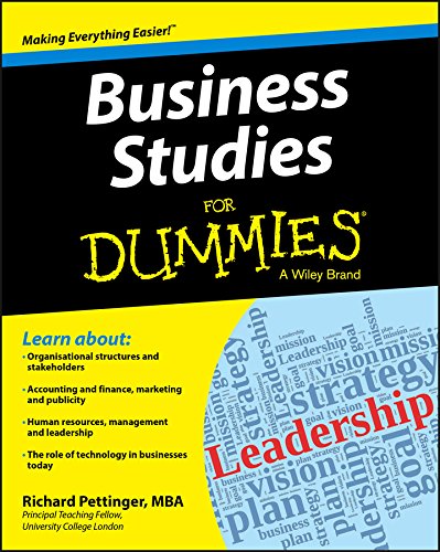 Beispielbild fr Business Studies For Dummies zum Verkauf von WorldofBooks