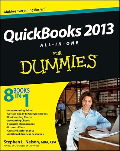 Imagen de archivo de QuickBooks 2013 All-in-One for Dummies® a la venta por Better World Books: West