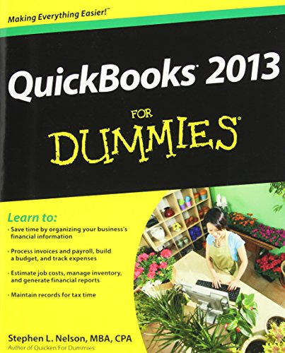 Imagen de archivo de QuickBooks 2013 for Dummies a la venta por Better World Books