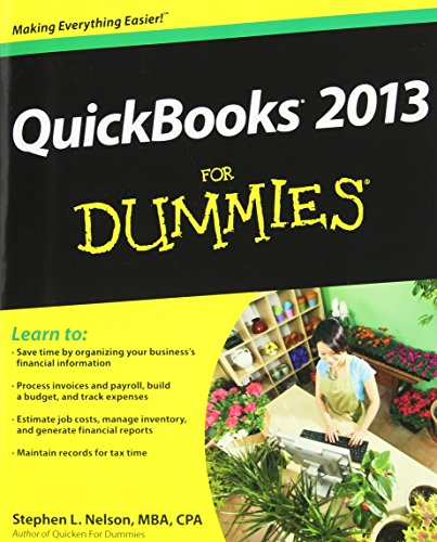 Quickbooks 2013 for Dummies