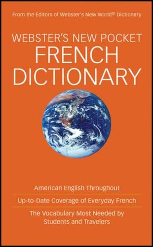 Stock image for Webster's New Pocket French Dictionary for sale by Wonder Book