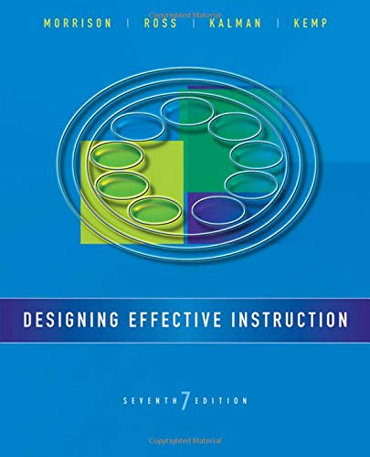 Stock image for Designing Effective Instruction for sale by HPB-Red