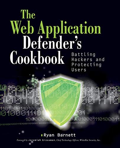 Stock image for The Web Application Defender's Cookbook for sale by Blackwell's