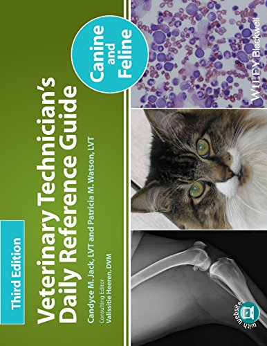 Imagen de archivo de Veterinary Technician's Daily Reference Guide: Canine and Feline a la venta por Your Online Bookstore