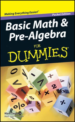 9781118368336: Basic Math & Pre-Algebra for Dummies