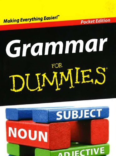 Imagen de archivo de Grammar for Dummies, Pocket Edition a la venta por Decluttr