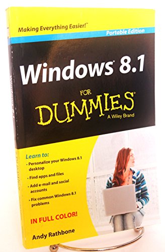 Imagen de archivo de Windows 8 for Dummies a la venta por Better World Books