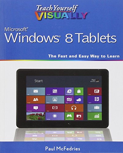 9781118374856: Teach Yourself Visually Windows 8 Tablets