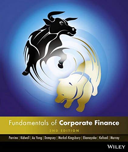 Beispielbild fr Fundamentals of Corporate Finance zum Verkauf von Buchpark