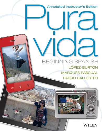 Beispielbild fr Pura Vida : Beginning Spanish Annotated Instructor's Edition zum Verkauf von Better World Books: West