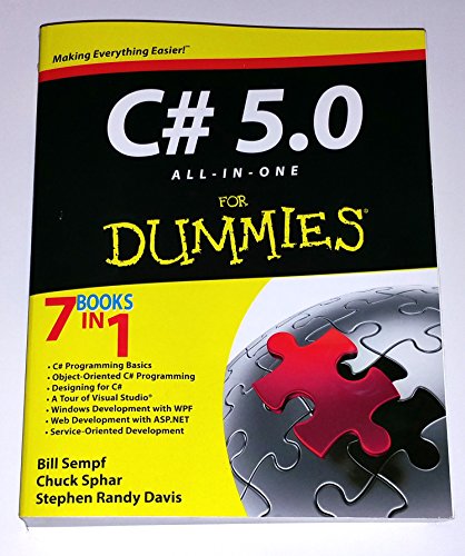 Imagen de archivo de C# 5. 0 All-In-One for Dummies a la venta por Better World Books