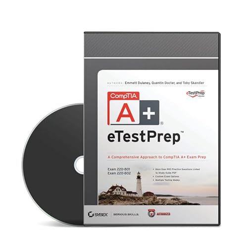 CompTIA A+ eTestPrep Authorized Courseware: Exams 220-801 and 220-802 (9781118388419) by Docter, Quentin