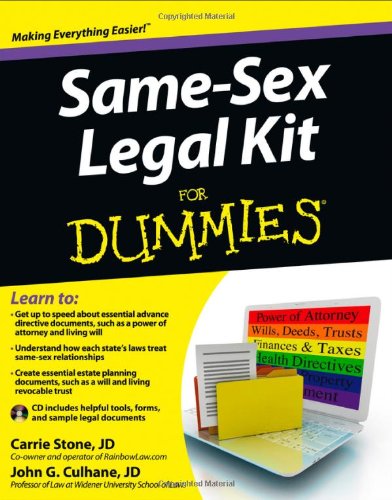 9781118395219: Same Sex Legal Kit For Dummies (For Dummies Series)