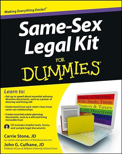 Stock image for Same Sex Legal Kit for Dummies for sale by Better World Books: West