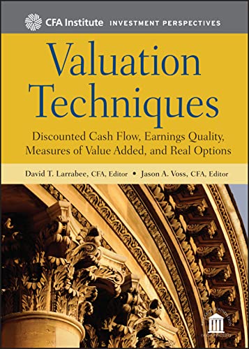 Stock image for Valuation Techniques for sale by Blackwell's