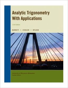Stock image for Analytic Trigonometry with Applications, 11th Edition for sale by Solr Books