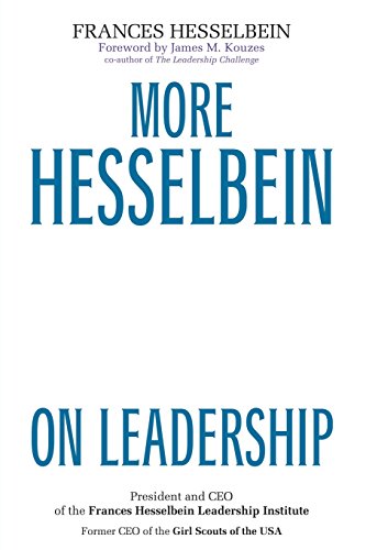 Beispielbild fr More Hesselbein on Leadership zum Verkauf von Wonder Book
