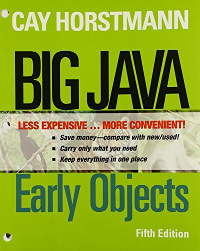 9781118422977: Big Java, Binder Ready Version: Early Objects