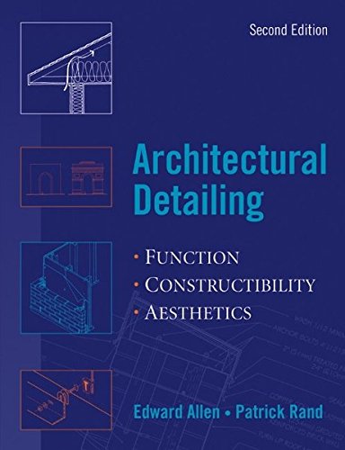 9781118428962: Architectural Detailing: Function - Constructibility - Aesthetics