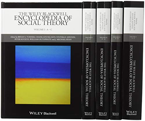 Stock image for The Wiley Blackwell Encyclopedia of Social Theory: 5 Volume Set for sale by Revaluation Books