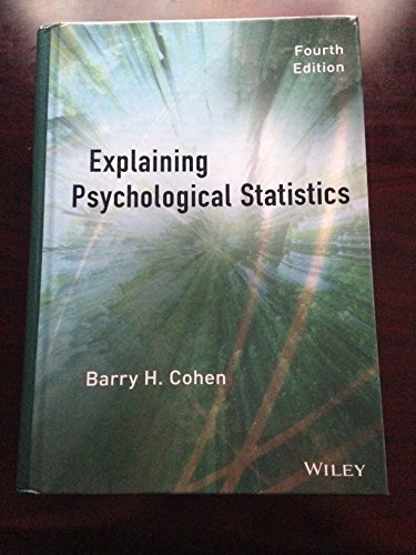 Imagen de archivo de Explaining Psychological Statistics a la venta por Byrd Books