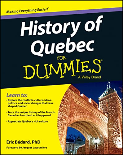 9781118440551: History of Quebec For Dummies