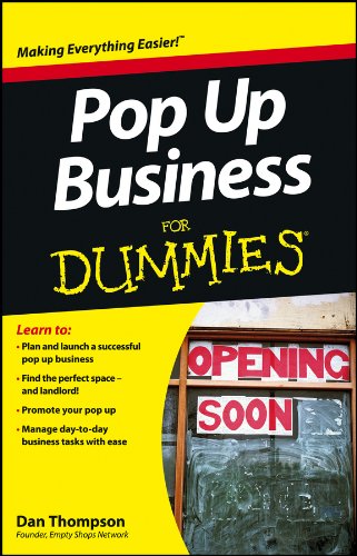 Imagen de archivo de Pop-Up Business for Dummies a la venta por Better World Books