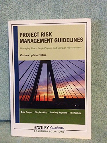 Imagen de archivo de Project Risk Management Guidelines- Custom Update Edition a la venta por ThriftBooks-Dallas