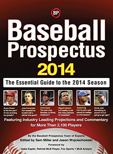 Beispielbild fr Baseball Prospectus 2014 zum Verkauf von Better World Books