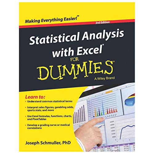 Imagen de archivo de Statistical Analysis with Excel for Dummies a la venta por ThriftBooks-Reno